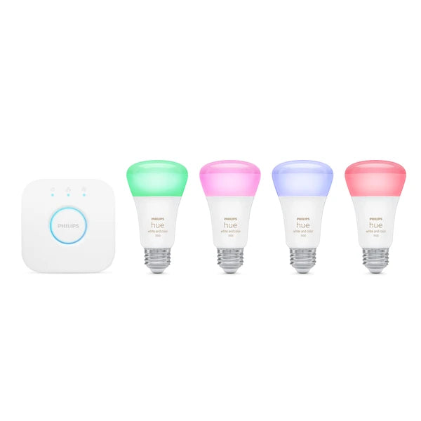 Philips Hue A19 75W Smart LED Starter Kit - White and Color Ambiance