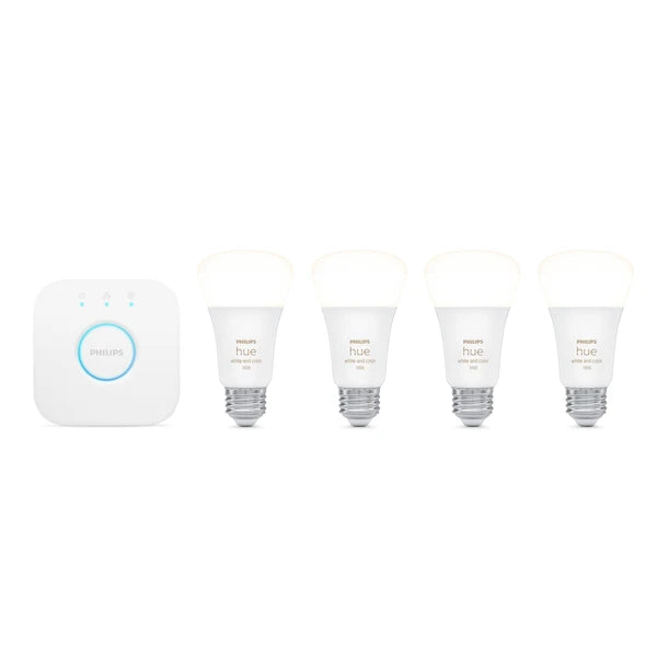 Philips Hue A19 75W Smart LED Starter Kit - White and Color Ambiance