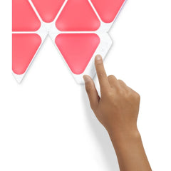 Nanoleaf Shapes Mini Triangles Smarter Kit (9 Panels) - Multicolor