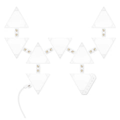 Nanoleaf Shapes Mini Triangles Smarter Kit (9 Panels) - Multicolor