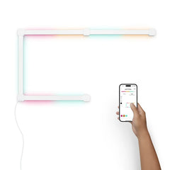 Nanoleaf Lines 90 Degrees Smarter Kit (4 LED Light Lines) - Multicolor