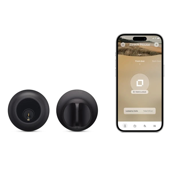 Level Lock+ Smart Lock Bluetooth Replacement Deadbolt with Apple HomeKey