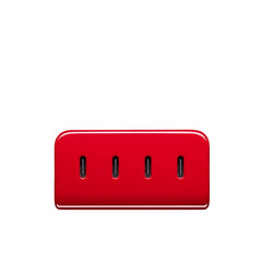 Twelve South PlugBug 120W 4-Port USB-C Trackable Wall Charger