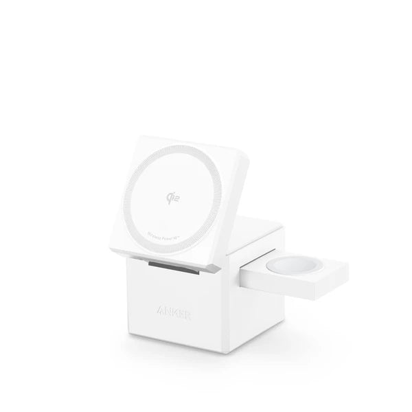 Anker 3-in-1 Cube with Qi2 Wireless Magnetic Charging Station