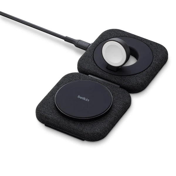 Belkin BoostCharge Pro 2-in-1 Magnetic Charging Travel Pad