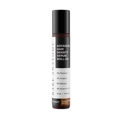 Bare Anatomy Advanced Hair Density Serum and Roll-On| 3% Redensyl + 4% Anagain + 2% Baicapil + 5% Rosemary, Rice Water, Biotin & Saw Palmetto| Reduces Hair Fall, Supports Hair Growth for Men & Women