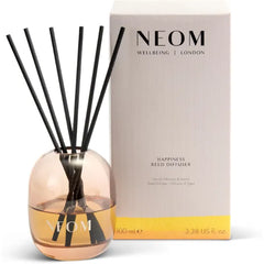 NEOM Wellbeing Reed Diffuser Collection – 100% Natural Essential Oil Aromatherapy for Home (100ml | Lasts 12 Weeks) - 3.38 Fl Oz