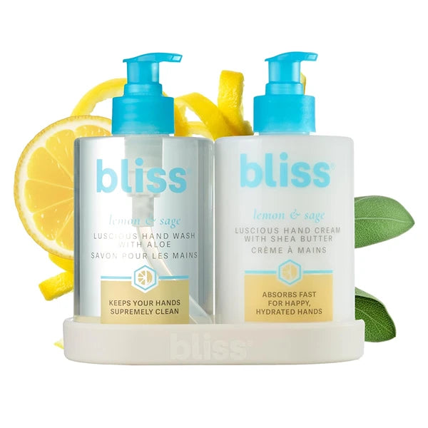Bliss Lemon & Sage Luscious Hand Wash with Aloe – Hydrating, Refreshing Hand Soap with Coconut Oil & Vitamin B5 – Gently Cleanses Without Drying