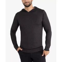 X-Ray Men's Basic Hooded Midweight Sweater