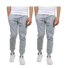 Blue Ice Men's 2-Pack Fleece-Lined Jogger Sweat Pants