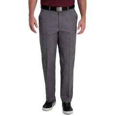 Haggar Cool Right Performance Flex Classic Fit Flat Front Pant