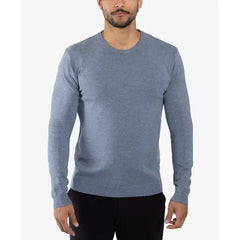 X-Ray Men's Basic Midweight Crewneck Pullover Sweater
