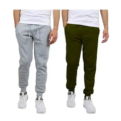 Blue Ice Men's 2-Pack Fleece-Lined Jogger Sweat Pants