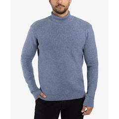 SPRING + MERCER Men's Ribbed Turtle Neck Sweater