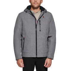 Men's Sherpa-Lined Softshell Hooded Jacket