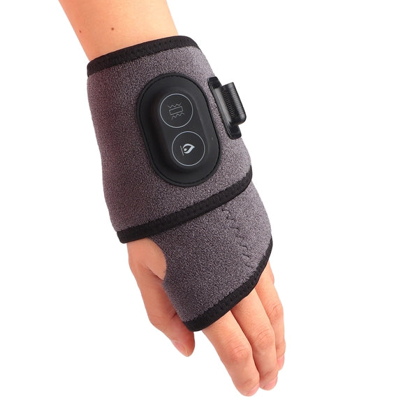 Loewten Hand & Wrist Heating Pad Wrap - Electric Heated Brace for Carpal Tunnel & Joint Pain