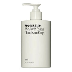 Nécessaire The Body Lotion, 15.2oz – Fragrance-Free, Eucalyptus, Santal, Hinoki & More – Multi-Peptide + Niacinamide Moisturizer
