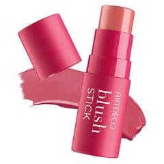 ARTDECO Blush Stick – Cream, Buildable & Blendable Vegan Blush for a Natural Fresh Finish