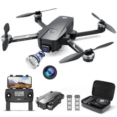 Holy Stone HS720E 4K Drone with UHD Camera, GPS, 46 Min Flight Time, Brushless Motor, 5GHz FPV, Auto Return – Black