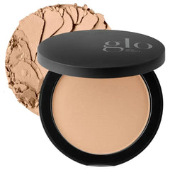 Glo Skin Beauty Pressed Base Powder Foundation – Buildable Sheer to Full Coverage, Long-Wear Semi-Matte Finish Compact (Multiple Shades)