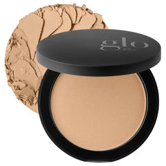 Glo Skin Beauty Pressed Base Powder Foundation – Buildable Sheer to Full Coverage, Long-Wear Semi-Matte Finish Compact (Multiple Shades)