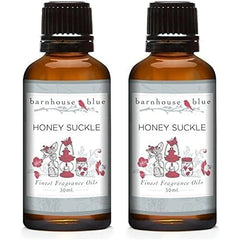 Barnhouse Blue Honeysuckle & Sweet Pea Fragrance Oils – Premium Grade Floral Oils for Candle, Soap & DIY Making