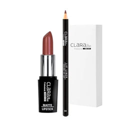 Claraline Lip Kit, Matte Lipstick & Lip Liner