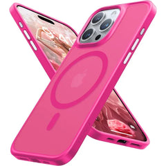 TORRAS Magnetic Guardian Case for iPhone 14 Pro Max (6.7″) – MagSafe Compatible Slim Translucent Matte Protective Cover, Military-Grade Drop Tested