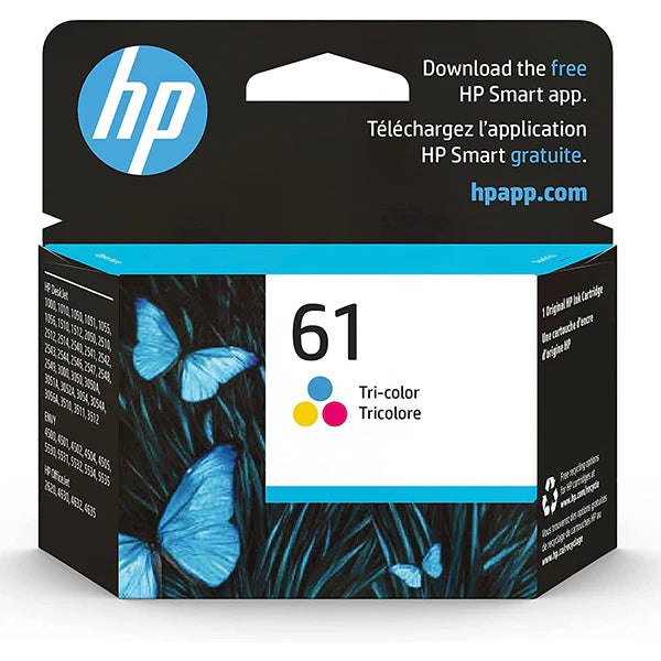 HP 61 Ink Cartridge (CH562WN) - Tri Color
