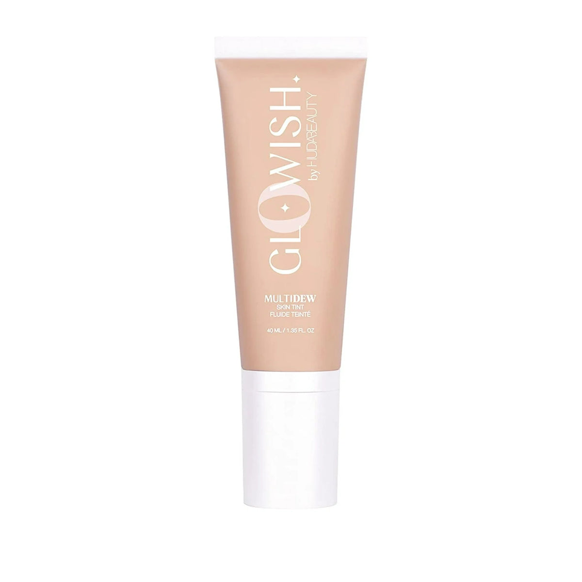 Huda Beauty Glowish Multidew Skin Tint Foundation 04 Light Medium 1.35 fl oz