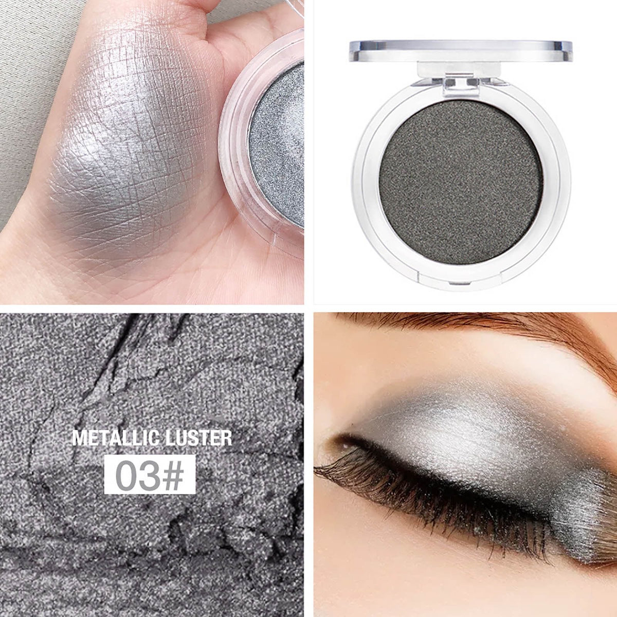 Hunyinhhh Monochrome Pearl Eye Shadow Metallic Shining Star Eye Shadow Hudabeauty Skinn Cosmetics Subtl Makeup Yellow Wax Tubes Brown مكياج