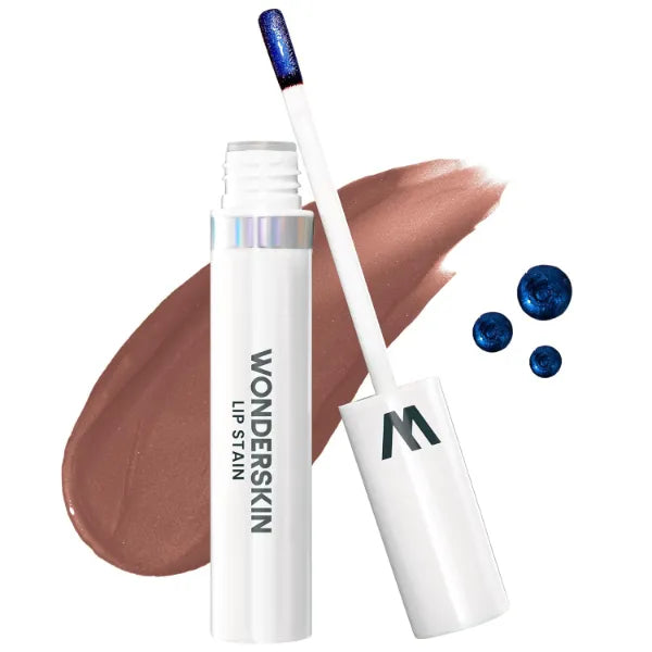 Wonderskin Wonder Blading Lip Stain Peel Off Masque - Long Lasting, Waterproof and Transfer Proof Nude Lip Tint, Matte Finish Peel Off Makeup