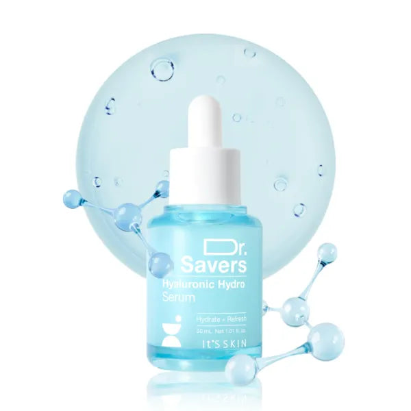It'S SKIN Dr. Savers Serum – Barrier Repair, Hydration, Brightening & Calming Face Serums (Hyaluronic Acid, PDRN, Vitamin Complex, Bifida & Cica) – Korean Skincare, 1.01 Fl Oz (Pack of 1)