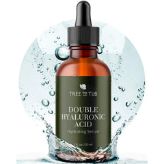 Tree to Tub Facial Serum – Anti-Aging, Hydrating & Brightening Serums with Hyaluronic Acid, Vitamin C, Retinol Alternative, Peptides, Niacinamide & Gentle AHAs for All Skin Types - 1 Fl oz / 30ml