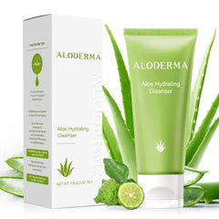 Aloderma Organic Aloe Vera Face Wash Collection - 5 Gentle Cleansers for Brightening, Oil Control, Sensitive, Dry & Anti-Aging Skin