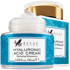 Eclat Skincare Face Cream – Anti-Aging, Vitamin C, Hyaluronic Acid & Retinol Moisturizers, Hydrating, Firming & Brightening Face Creams for Women & Men - 50 ml