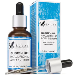 Eclat Skincare Face Serum – Vitamin C, Retinol, Hyaluronic Acid & Niacinamide Serums, Targeting Dark Spots, Fine Lines, Hydration, Pores & Skin Texture - 1 Fl Oz