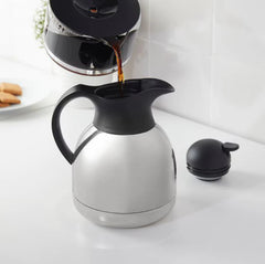 IKEA ALRISKA Vacuum Flask Your Reliable Companion for Hot or Cold Beverages 1L Stainless Steel