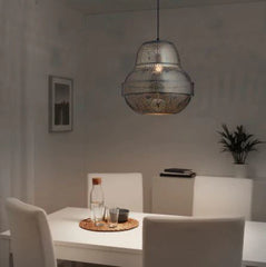 IKEA ASIGE Pendant Lamp Stylish Hanging Pendant Lighting for Living Room Silver