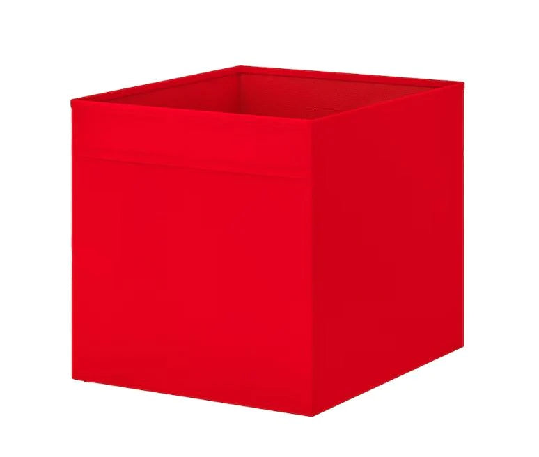 IKEA DRONA Storage Box Dimensions 33x38x33 cm Red Discount Store