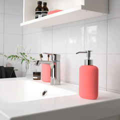 IKEA EKOLN Toothbrush Holder Compact and Stylish Light Red