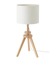 IKEA LAUTERS Table Lamp - Ash-White: Elegant Illumination for Your Space