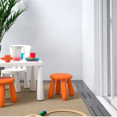 IKEA MAMMUT Kids' Stool Playful Seating for Indoors and Outdoors
