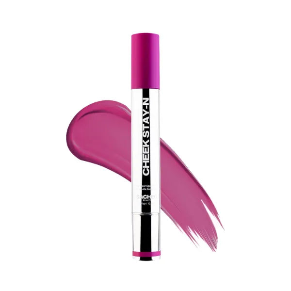 Sacheu Cheek STAY-N Liquid Blush for Cheeks — High Pigment, Buildable, Lightweight Cream Blush Infused With Squalane, for Dewy & Radiant Flushed Cheeks — Long-lasting & Cruelty Free