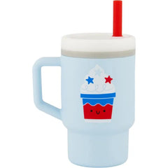 Infantino My 1st Tumbler 9 Oz Silicone Sippy Cup with Straw & Handle