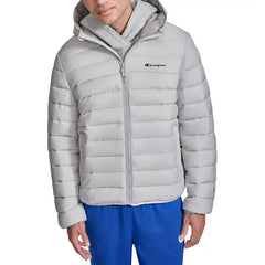 Men's Performance Quilted Hooded Jacket