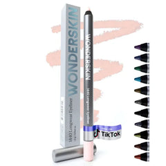 Wonderskin 1440 Longwear Waterproof Eyeliner Pencil - Sharpenable Eyeliner Pencil and Smudge Proof Eye Liner Pencils