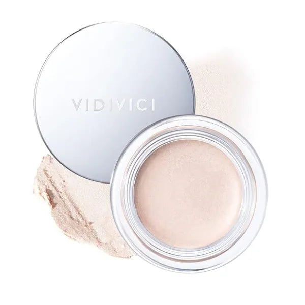 VIDIVICI Millennial Glow Cream Creamy Light Face Luminizer Highlighter for Dewy, Glow Makeup Ultra Fine and Light Reflecting Particles, 0.21oz.