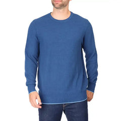 Tailorbyrd Textured Waffle Crew Neck Sweater