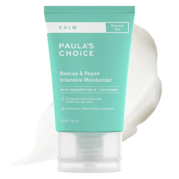 Paula's Choice CALM Rescue & Repair Moisturizer for Sensitive Skin, Soothes Redness, Suitable for Rosacea-Prone & Eczema-Prone Skin, Fragrance-Free & Paraben-Free - 60ml